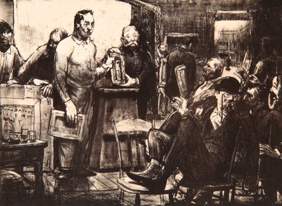 The Jury, 1916 by George Wesley Bellows